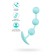 Anal sleeve Todo by toyfa triplex, silicone, mint, 15 cm, Ø 2.5 cm