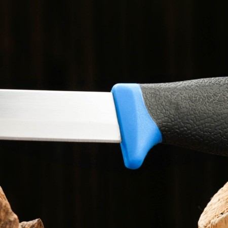 Tourist knife "Ural" 21cm, blade 98mm/1.8mm, blue 2301188-3