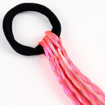 Hair strand on elastic band, 40 cm-3