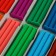 Soft plasticine (wax), 12 colors, 180 g, "crumb", with a stack