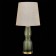 ST LUCE bedside lamp. SL1005.904.01. Saya. 1x40 W, E27, 35x35x72 cm, olive color, brass
