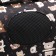 Bag - carrying for animals "Bear", black, size S, 37.5 x 17 x 22 cm