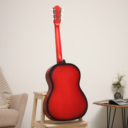 Acoustic guitar "M-313-FL" Black Flame, Menzura 650, 6 strings-4
