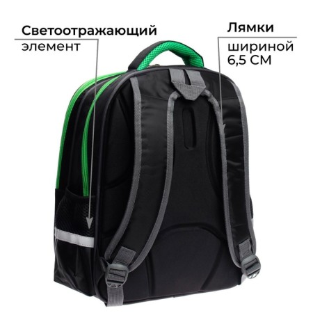 Backpack Bag Calligrata "Classic", 39 x 30 x 14 cm-10