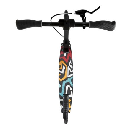 MAXISCOO A1-205A scooter with manual brake, graffiti color-3