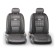 Autoshels Universal Comfort COM-1105GP black, 11 items
