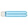 Ultraviolet bactericidal UNiel, 2G7 Ultraviolet lamp