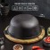 Castle cast -iron magma, 3 l, glass cover