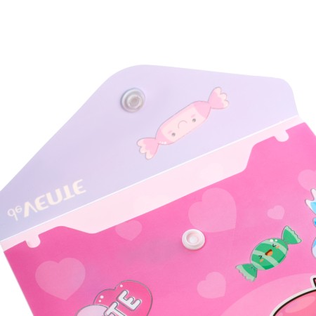 The convert folder on the A6, 170 x 140mm, 180MKM, DEVENTE NICO, Foil embossing, 3071230, mix-4