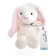 Soft Gulliver toy "Bunny Vyslowry", sedentary, cream color, 26 cm