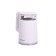 Electric kettle Oursson EK1732W/IV, plastic, glass flask, 1.7 l, 2200 watts, white