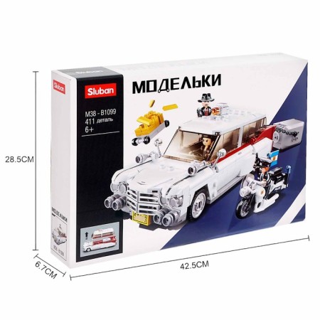 Designer machine Sluban Model, 411 parts, 6+-4