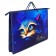 A3 folder with handles plastic/lightning textiles from above 50 mm 470*345 pr 3-20 "Cat Magic" 72691