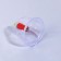A set of vacuum can for massage, 12 pcs, blue/transparent color