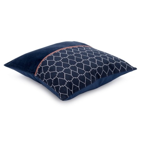 Case on a pillow of cotton velvet Ethnic, size 45x45 cm-1