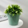 Kashpo for flowers with an insert "Porto", 2.4 liters, jade color