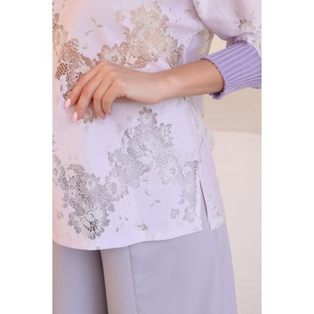 Female jumper, size 50, lilac color-5