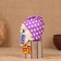Brownie Lucky "Be Healthy", on a barrel, 14x8x8 cm