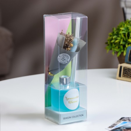 Aromatic diffuser with a bouquet "Flamingo", 50 ml, tropical flowers, "Wealth of aroma"-1