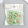 Shakeker for Akril's work "Avocado with face" with beads 0.5x3.7x5.5 cm