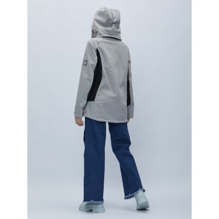 Window is female, size 54, gray color-3