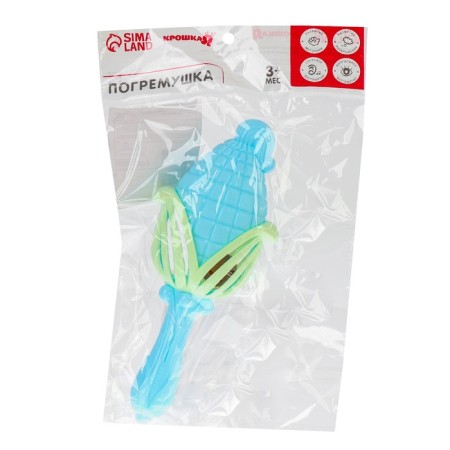 Curly "corn", color mix-5