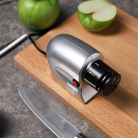 Luazon LTE-01 knife knife, electric, for knives/scissors/screwdriver, 220 V, gray