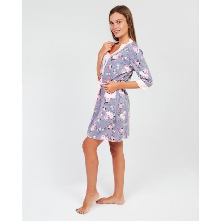 Female set (robe, shirt) m7 pink color, rn 52-6