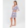 Female set (robe, shirt) m7 pink color, rn 52