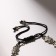 Bracelet Metal "Margeri" Dragging, Owl, Color Silver, 6cm