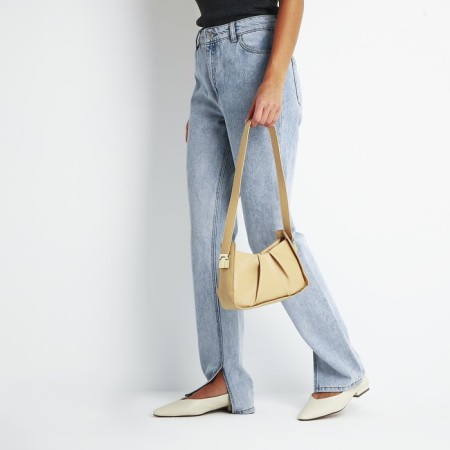 Lightning bag, beige color-6