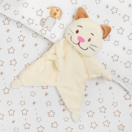 Comforter for newborns "Kotofei", 30x27 cm-3