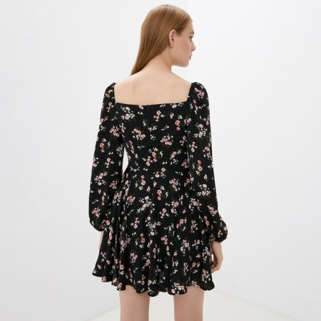 Women's dress Mist p. 44, black-3