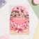 Postcard "Happy Anniversary!" Glitter, Congrev, Pink Roses, Gift, 19 x 29 cm