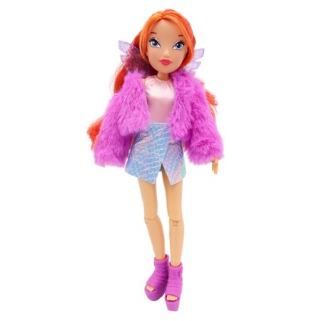 Winx Club Fashion Carbonnicular Bloom, with wings and accessories, 24 cm-1
