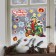 Interior sticker - Happy New Year, 21 x 29.7 cm, New Year