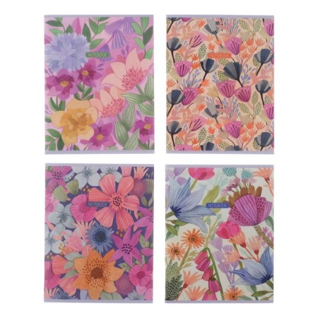 Notebook of 80 sheets in the Code "Round dance", cover coated cardboard, varnish, OFSET block, mix