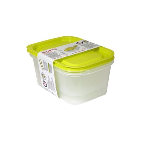 A set of plastic containers with Oursson steamed, green apple-1