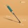 Corneumer, length 32 cm, wooden handle with foam
