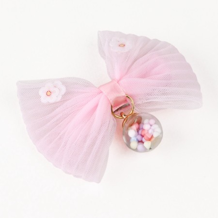 Hair clip with a bow "for you", 7 x 5 cm-3