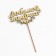 Topper wooden "mother" gold, mix, in the packing 5 different, give beautifully