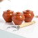 Set "Vyatka Ceramics Trio" 0.5lx3pcs + grasp, terracotta