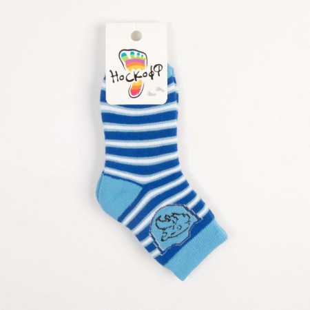 Noski children's terry, cornflower color, size 16-18-3