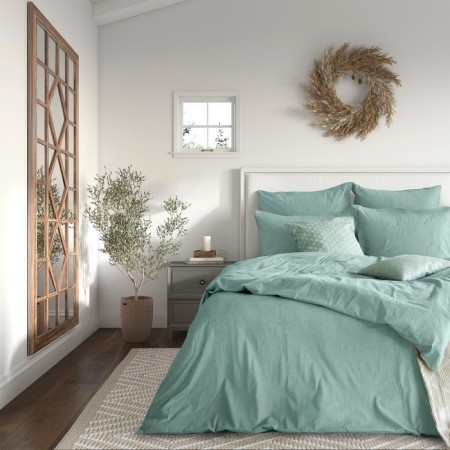 Bed linen 2 joint venture Verossa Melange, size 220x240 cm, 180x215 cm, 70x70 cm - 2 pcs