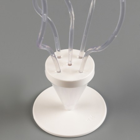 Set "wave", wand+holder+stand, set of 5 pcs., White-2