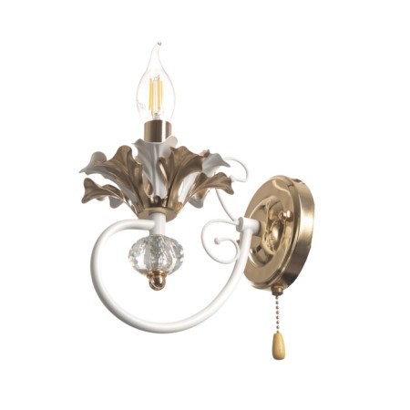 Bra "Liolet" E14 40W white-gold 20x25x13 cm