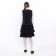 School suit for girls, dark blue color, height 140 cm