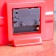 Clock - desktop an alarm clock, discrete move, 12.5 x 10.5 cm, aa