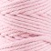 Knitting cord 100% cotton, width 3mm 25m 80g "pink" 4.5x4.5x10 cm