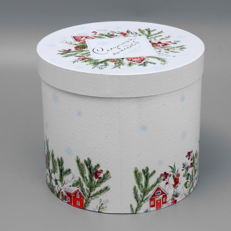Box Gift round "Fairytale moments", 19.5 x 22 cm, New Year-4